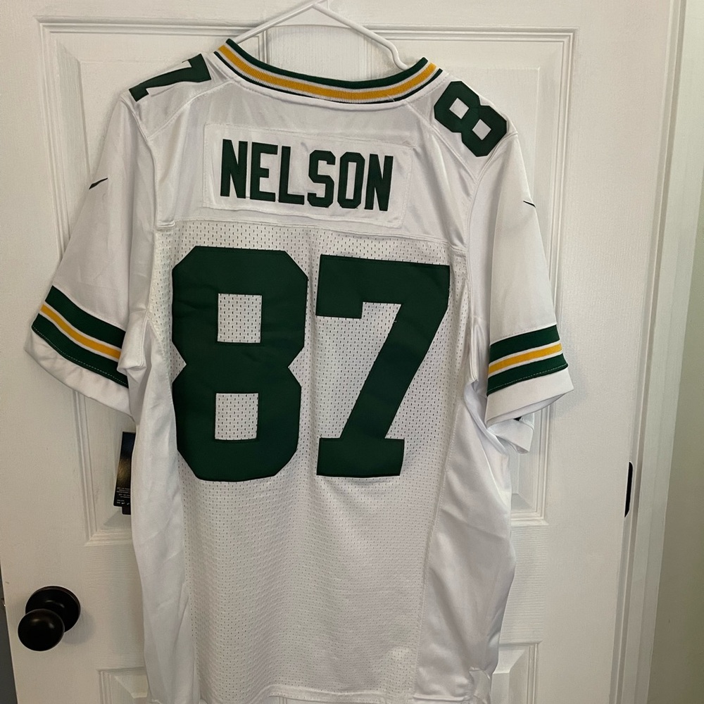 Authentic Retired Jordy Nelson Green Bay Packers Jersey